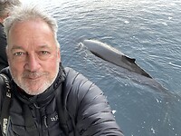 Selfie met walvis