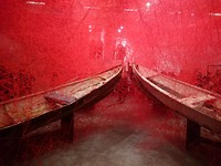 Chiharu Shiota expositie
