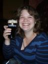 Ik met een Guinness in Londen