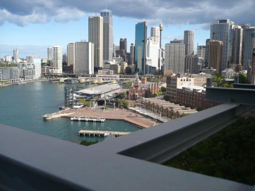 Sydney vanaf Harbour Bridge