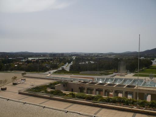 Uitzicht over Canberra