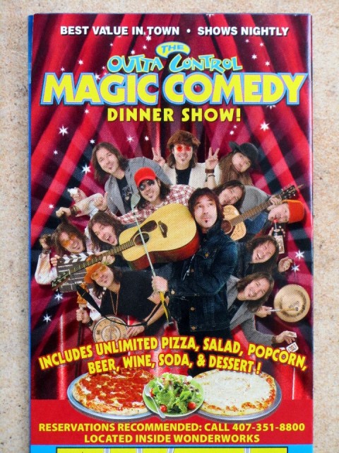 The Magic Comedy Dinner Show in Wonderworks