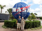 Bij het Kennedy Space Centre