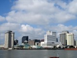 De skyline van New Orleans