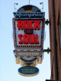 Uithangbord van het Rock'n'Soul Museum
