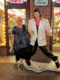 Diny en Elvis (of is het Elvis en Diny)