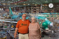 In de Boeingfabriek