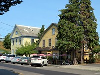 Houten huizen