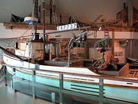 Binnen in het Columbia River Maritime Museum
