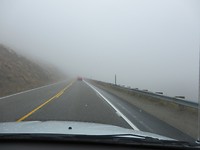 In de mist bij nul graden