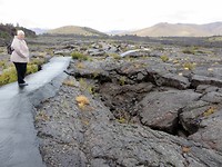 pahoehoe lava