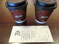 Voor Gerard. Nu weet je wat sr.-koffie is