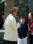 Siegfried (van Siegfried & Roy) is ook wat ouder geworden