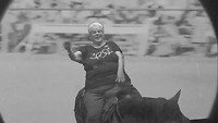 Diny doet mee aan de rodeo