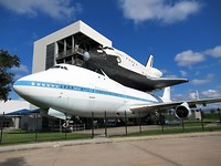 De Discovery Space Shuttle.