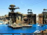 Scene uit Waterworld