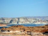 Uitzicht vanaf de Glen Canyon dam