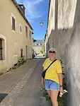 Mooi historisch straatje in Chateaudun.
