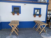 Comporta is een blauw wit dorp.