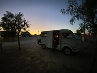 Onze camperplek.