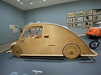 Volgens de ontwerper heeft Citroën dit model gebruikt als inspiratie voor de 2cv.