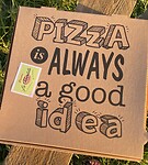 De pizzadoos.
