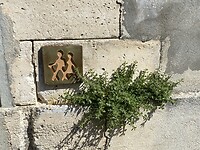 Keramiek wandelbordje