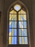 Mooi raam  in Eglise Saint- Auban