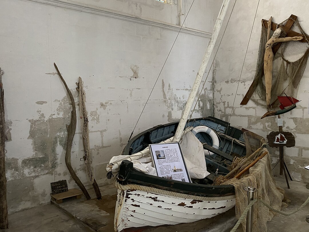 De boot in de église