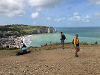 Uitpuffen van de klim