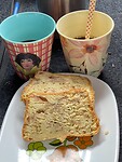 Koffie met zalige appelcake