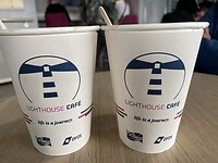 Cappuccino’s in leuke bekers