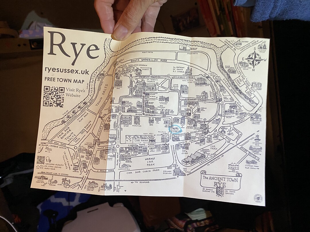 Rye met route