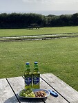 Biertje op de camping