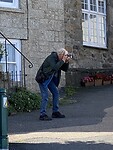 Man maakt foto's