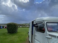 Onze plek op Camping Gwithian Farm