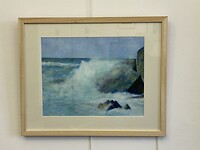 Mooi pastelwerk in het museum