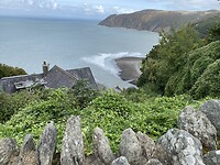 Uitzicht op Lynmouth