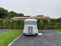 Parkeerplek op camping Leacroft