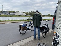 Op de fiets naar de Brandstraat