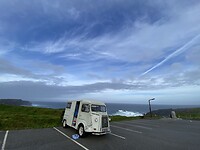 Camperplek met afwasteil