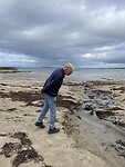 Op het strand van Old Head