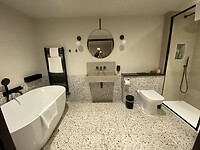 Badkamer Port Hotel in Eastbourne