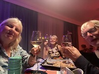 Proosten op de thuiskomst