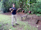 Gym van de militairen @ Bio Reserve Indio Maiz