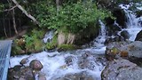 Waterval gletsjer Buerbreen