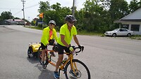 Tandem Amerikanen. toppers!