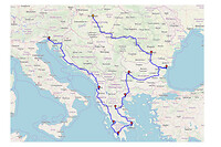Globale route ZO-Europa