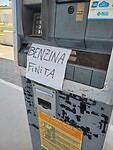 Benzina finita