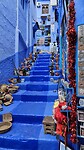 Blauwe steegjes